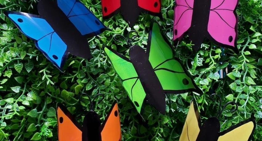 Miss Jane's Recycled Cans